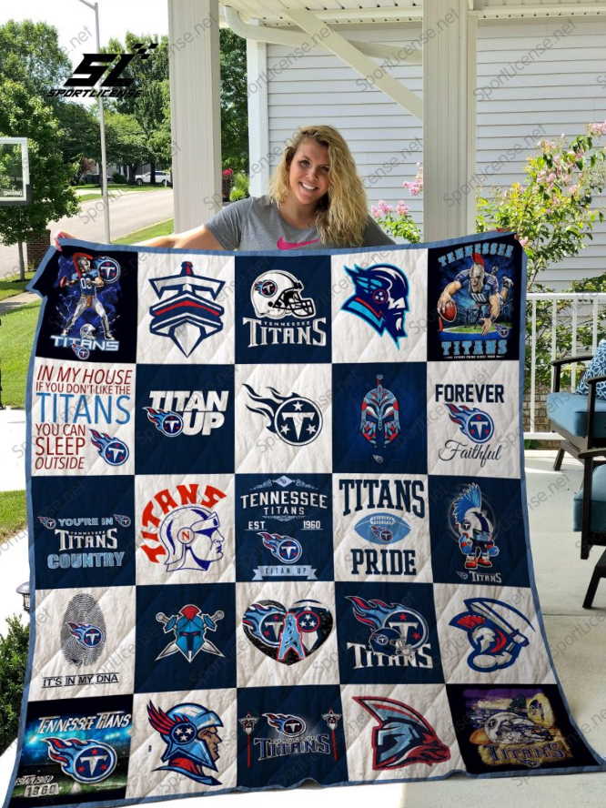 Tennessee Titans 3D Quilt Blanket