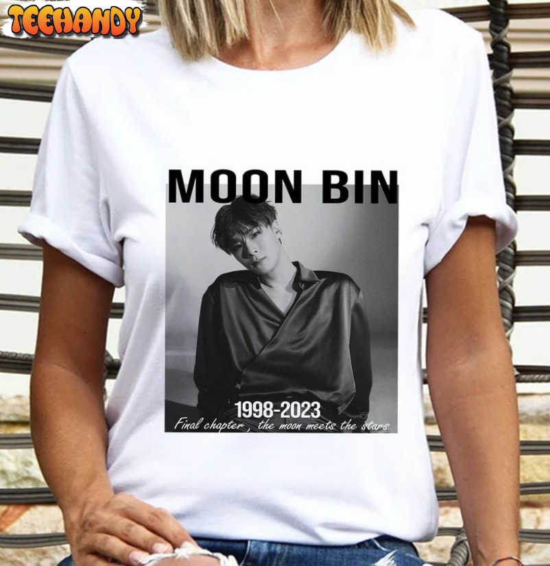 Thank You For The Memories 1998 2023 Moon Bin Shirt, Astro Moon Bin T-shirt