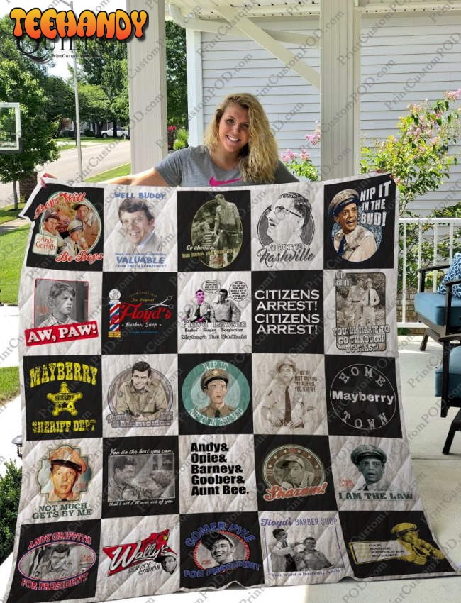 The Andy Griffith Show Version 3D Quilt Blanket