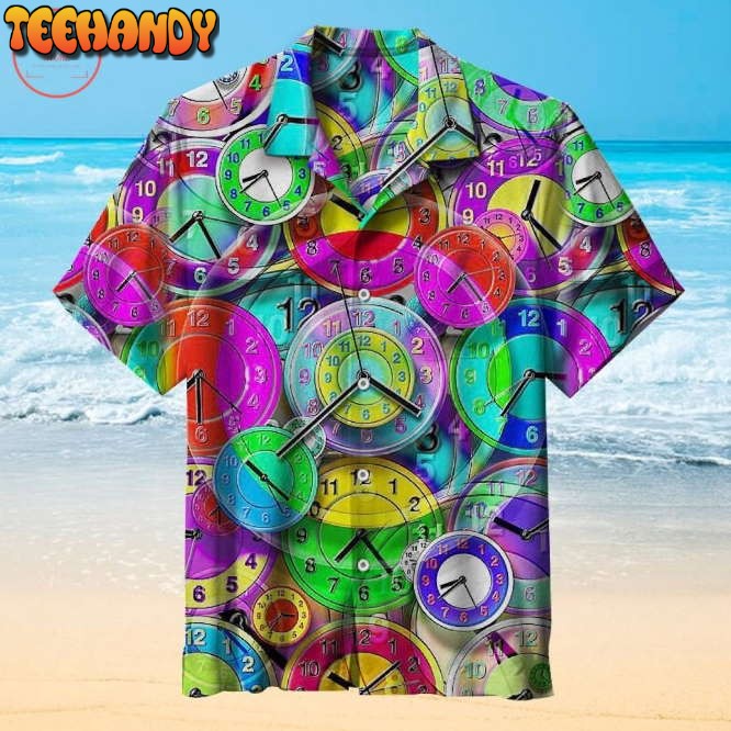 The Art of Clock and Hypnosis Hawaiian shirt