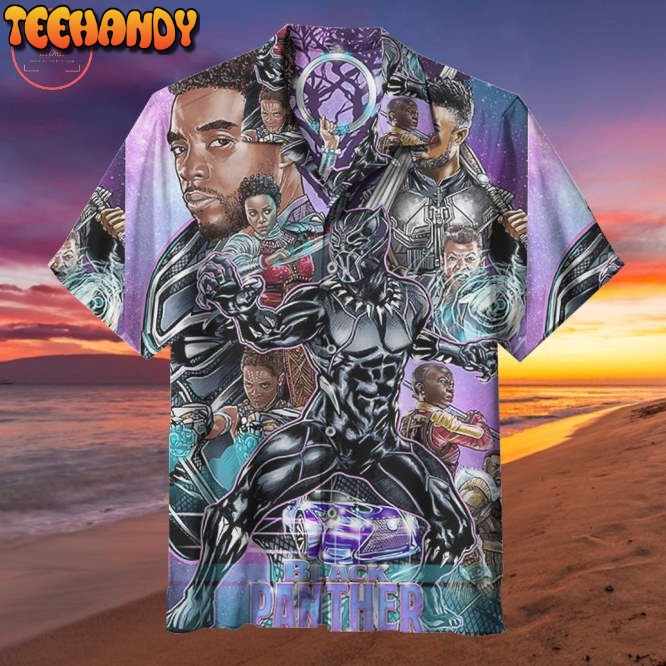 The Avengers Black Panther Hawaiian Shirt