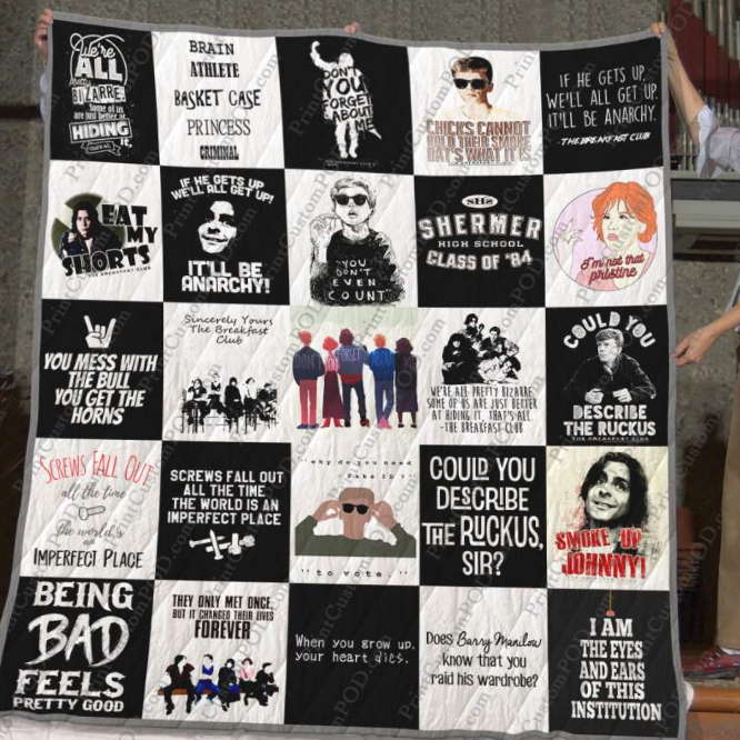 The Breakfast Club Tshirt For Fans 3D Quilt Blanket