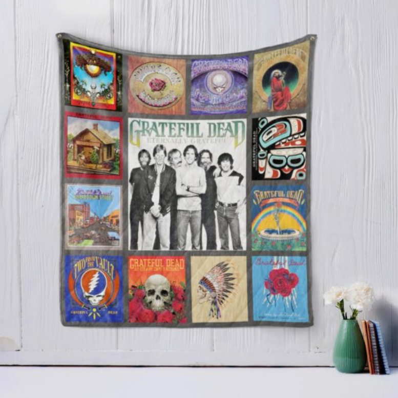 The Grateful Dead 3D Customized Quilt Blanket