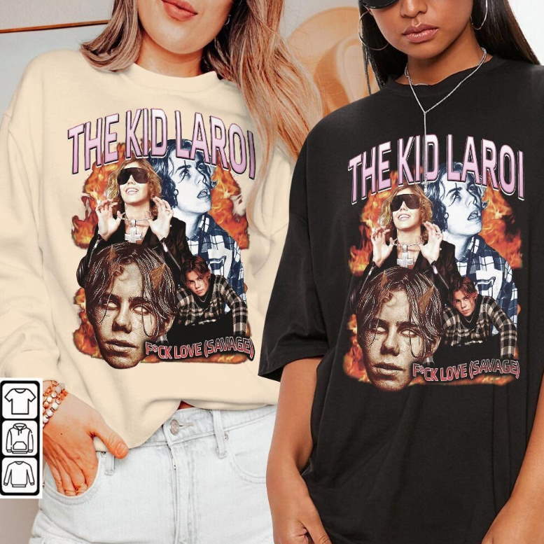 The Kid Laroi Vintage Bootleg Sweatshirt, The Kid Laroi Vintage Retro Graphic Hoodie