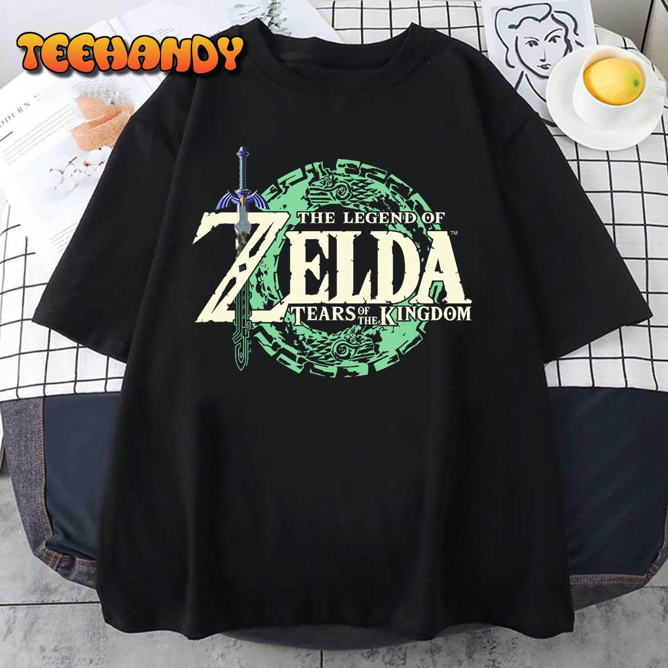 The Legend of Zelda Tears Of The Kingdom Official Logo T-Shirt