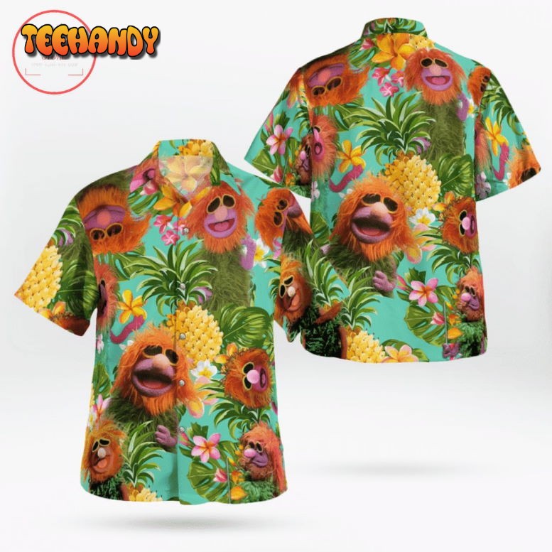 The Muppet Mahna Mahna Pineapple Tropical Hawaiian Shirt