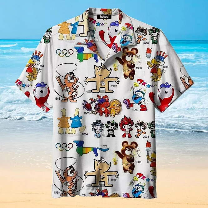 The Olympic Mascot 3D All Over Print Hawaiian Shirt