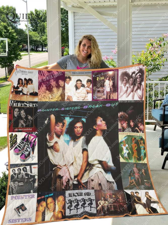 The Pointer Sisters Albums Version 3D Quilt Blanket