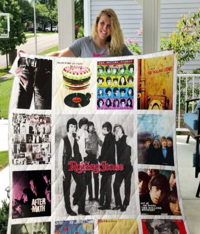 The Rolling Stones 3D Customized Quilt Blanket