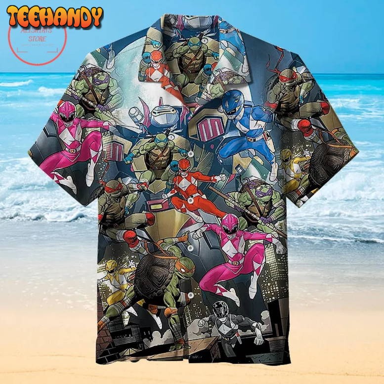 The Science Ninja Turtle Hawaiian Shirt