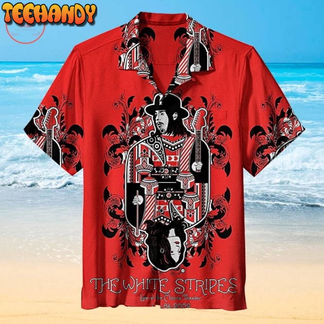 The White Stripes Hawaiian Shirt