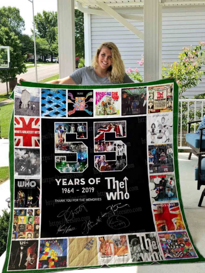 The Who Anniversary 3D Quilt Blanket