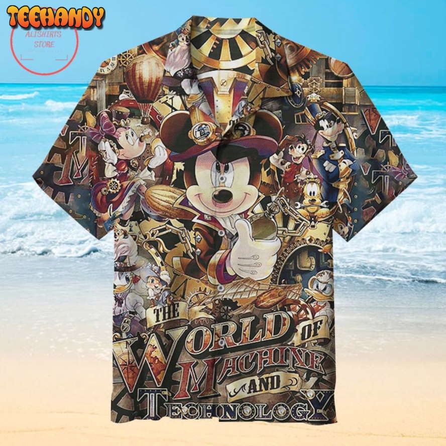 The World Of Machinery And Technology Hawaiian Shirt