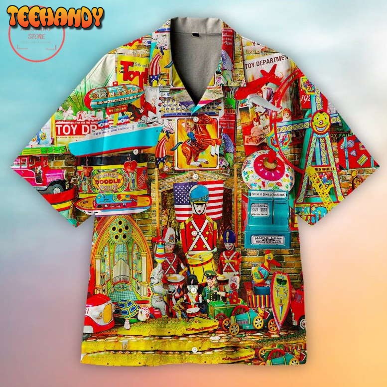 This Is A Wonderful Collection Of Old Toys Hawaiian Shirt