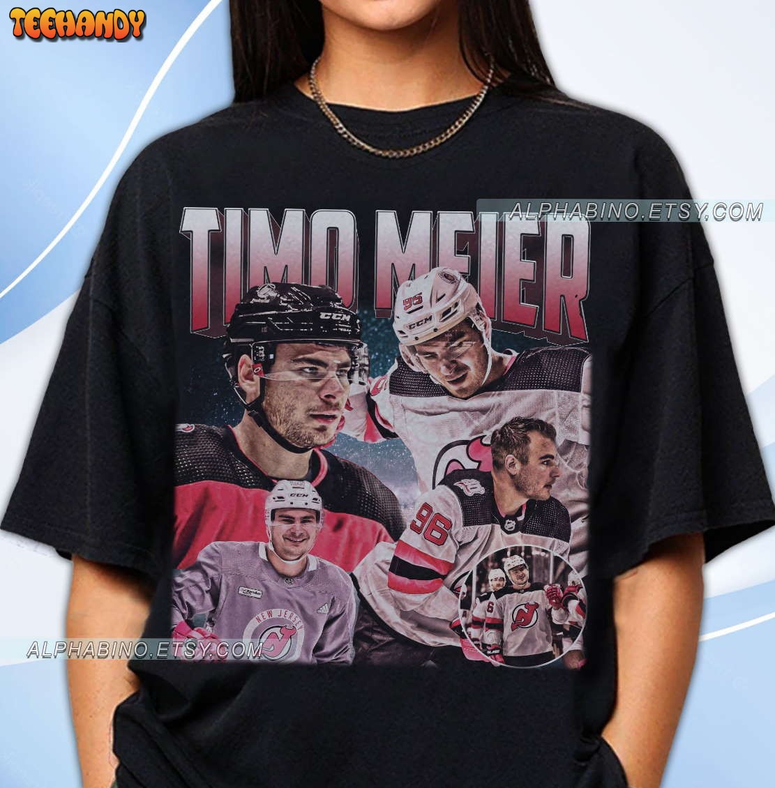 Timo Meier Time New Jersey Devils Sweatshirt