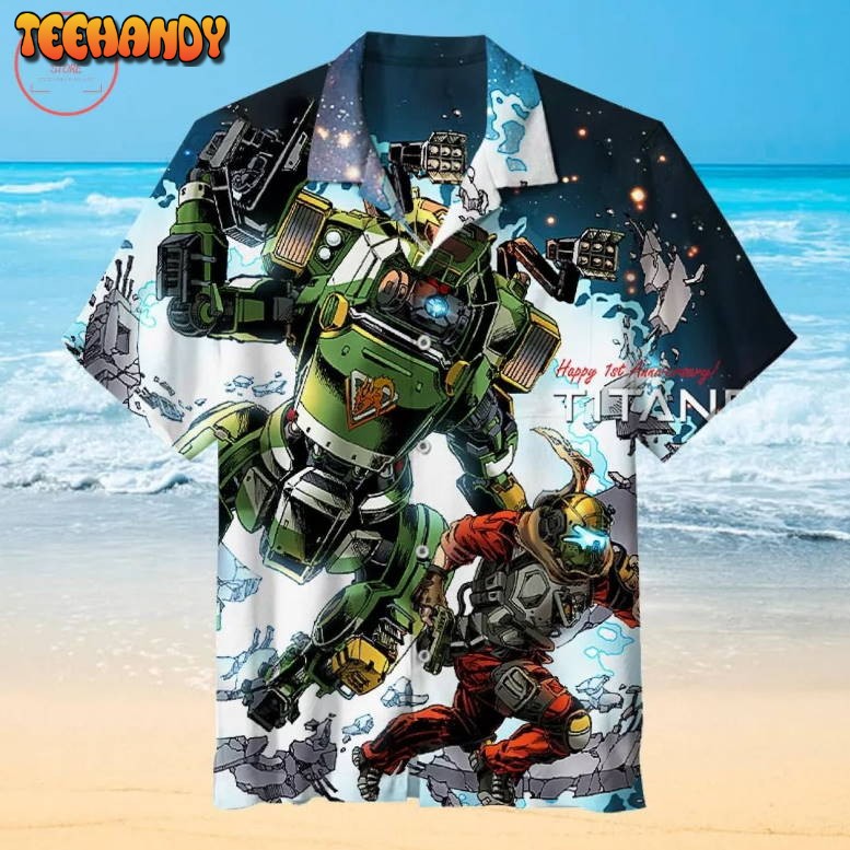 Titanfall Video Game Hawaiian Shirt