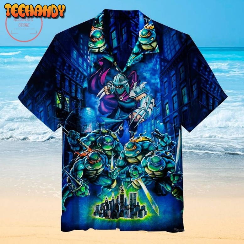 TMNT Hyper Stone Manhattan Hawaiian Shirt