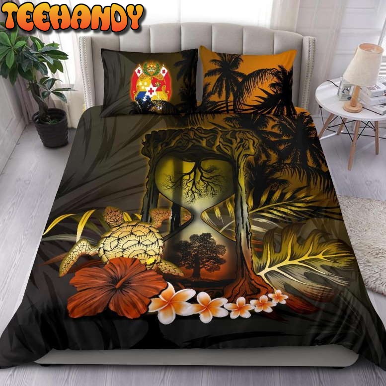 Tongan Tree Of Life Hourglass Bedding Set