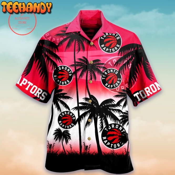 Toronto Raptors Palm Hawaiian Shirt