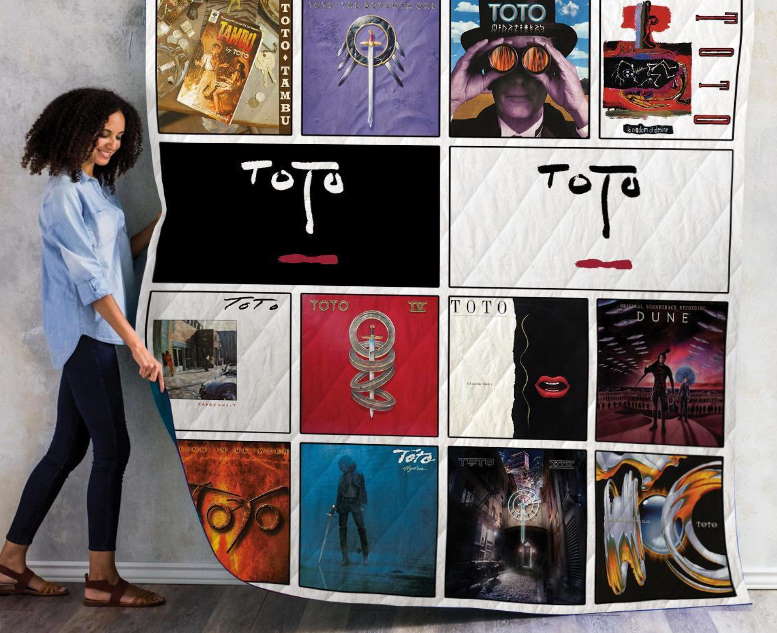 Toto Albums 3D Customized Quilt Blanket