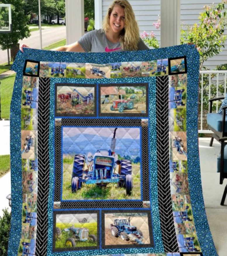 Tractor Printing 3D Customized Quilt Blanket