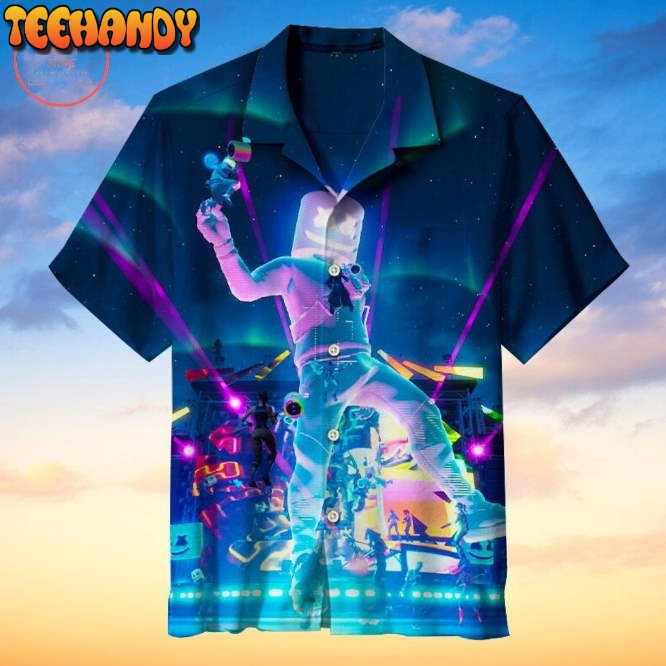 Travis Scott Fortnite concert Hawaiian Shirt