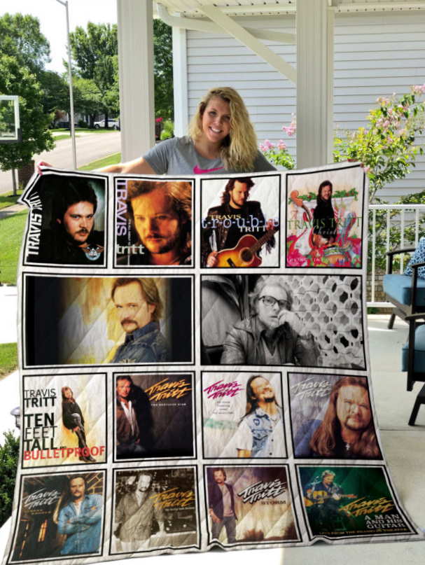 Travis Tritt 3D Customized Quilt Blanket