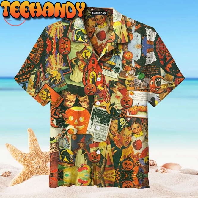 Trick or Treat Halloween Hawaiian Shirt