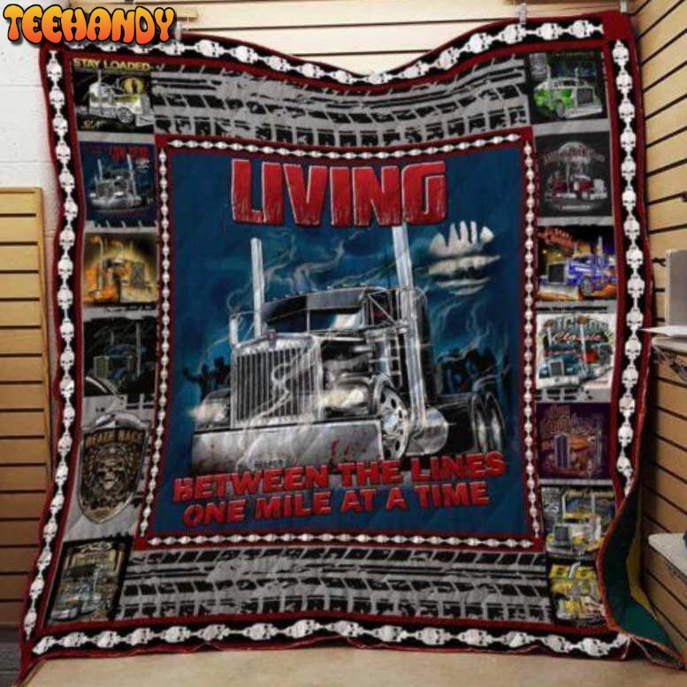 Truck Customize 3D Customized Quilt Blanket