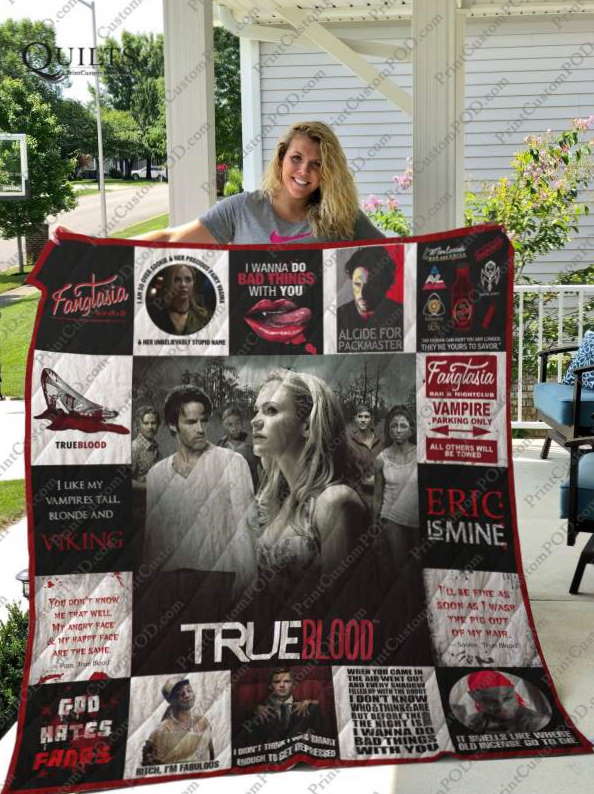 True Blood 3D Customized Quilt Blanket