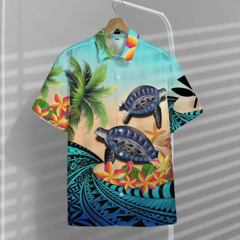 Turtle Coconut Hawaiian Shirt