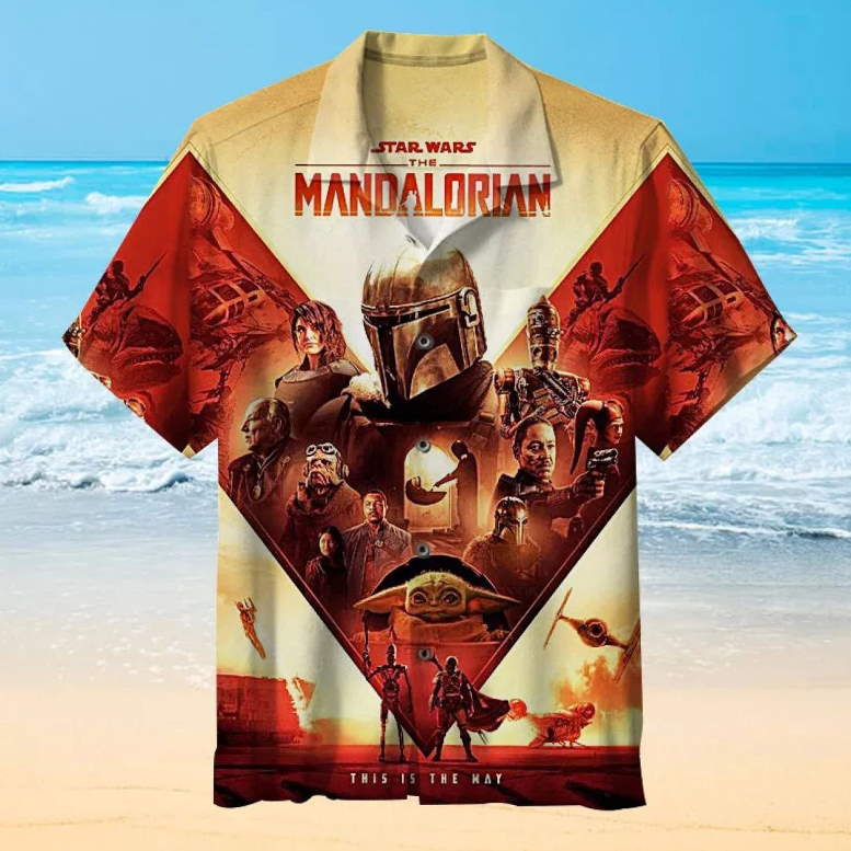 TV Shows The Mandalorian 3D Printed Hawaiian Shirt