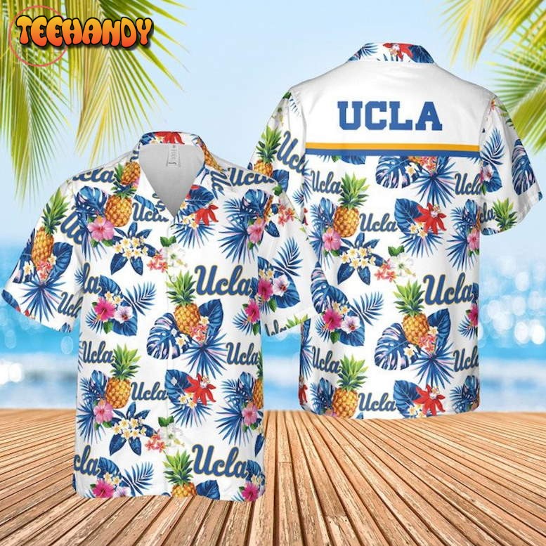 UCLA Bruins Basketball Hawaiian Shirt and Shorts