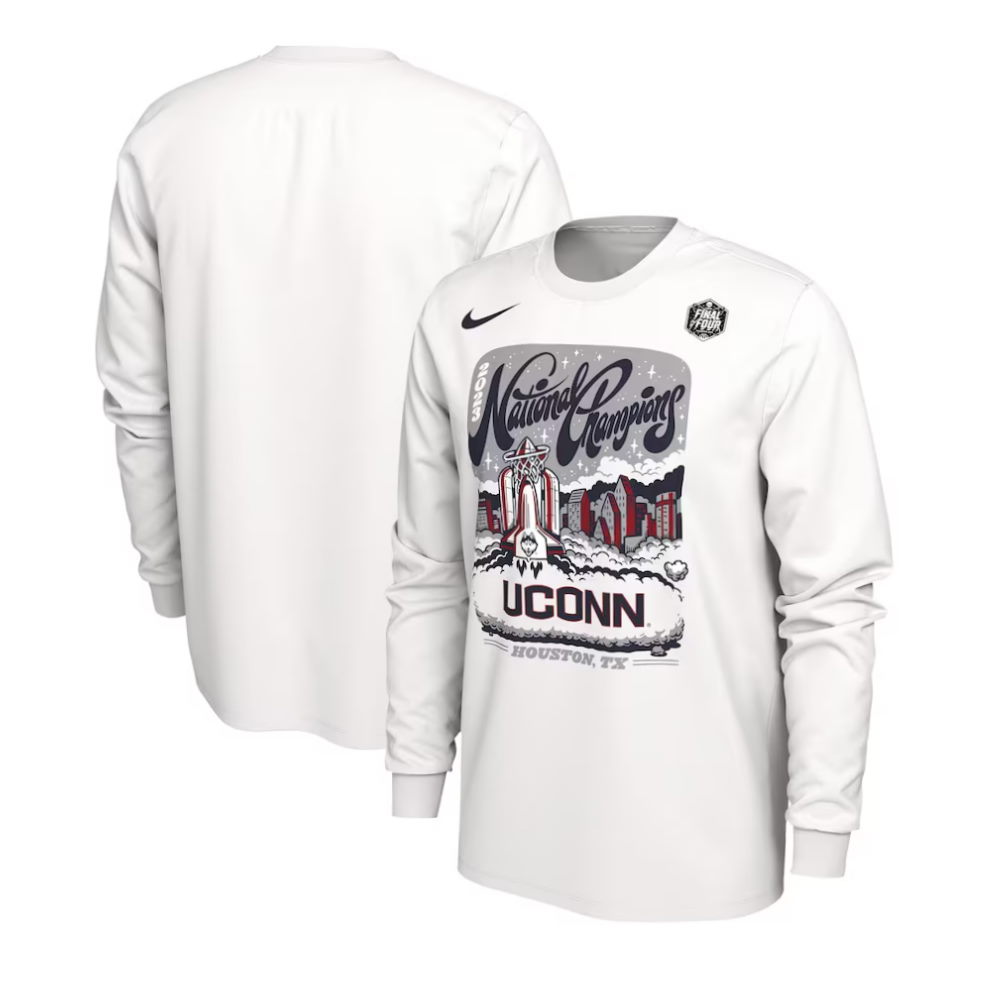 UConn Huskies 2023 NCAA Men’s Basketball National Champions Expressive Long Sleeve T-Shirt