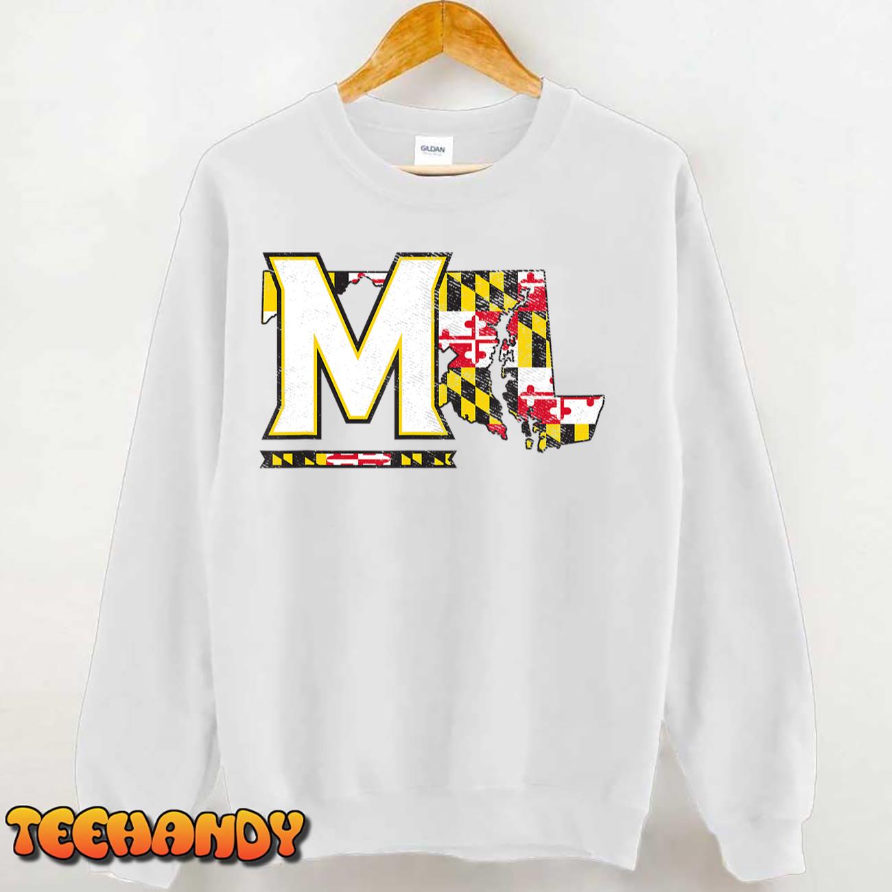 University of Maryland Terrapins State Shape T-Shirt