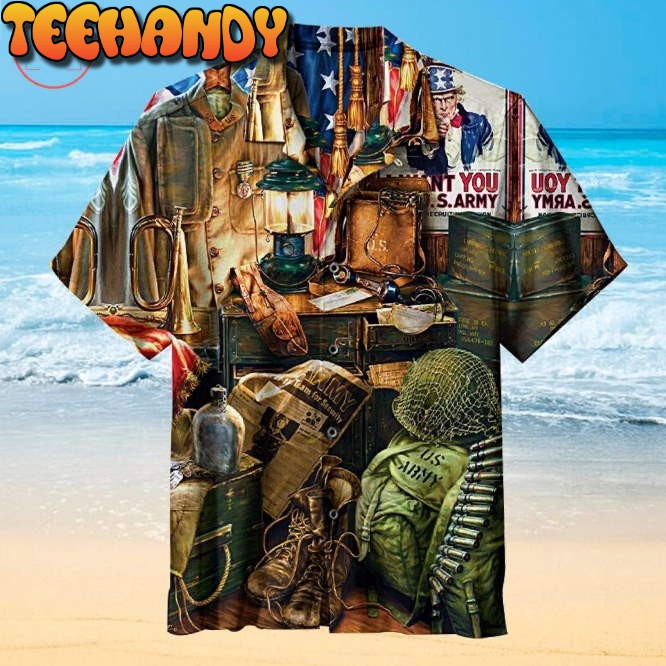 U.S. army Hawaiian Shirt