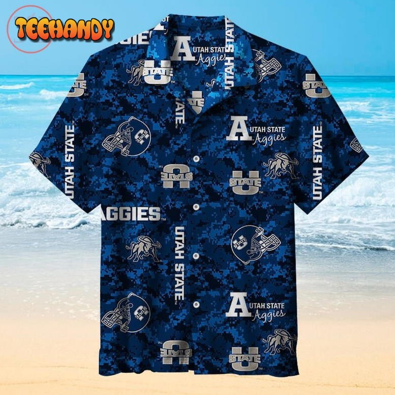 Utah State University football Hawaiian Shirt