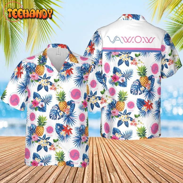 VA W.O.W. Condoms Hawaiian Shirt and Shorts