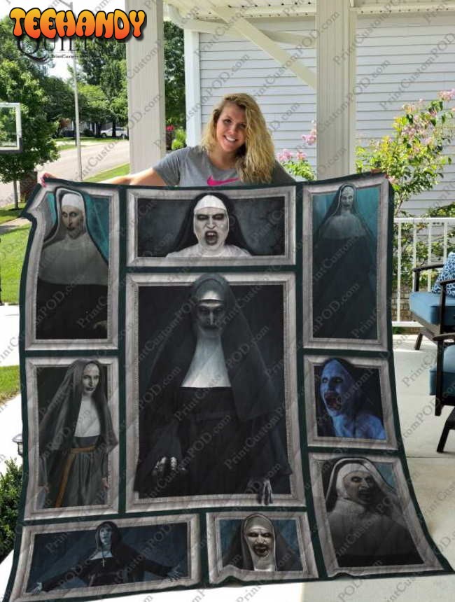 Valak 3D Customized Quilt Blanket