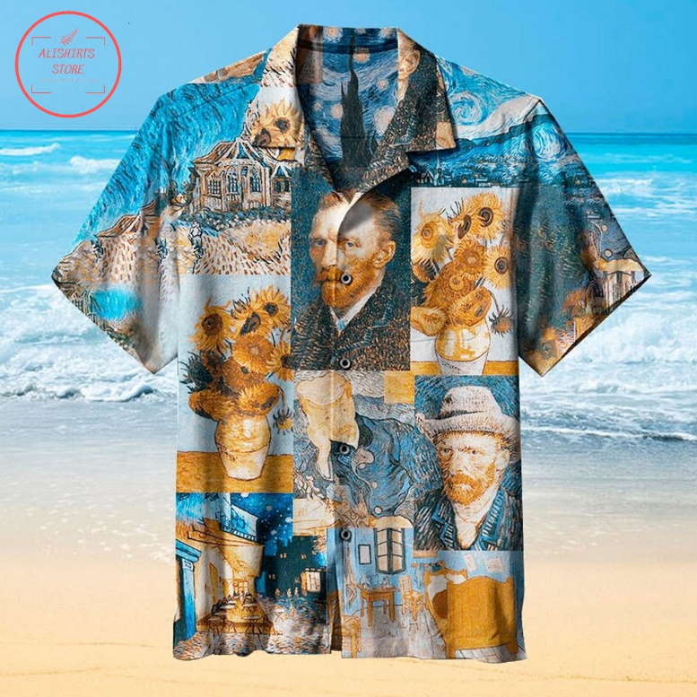 Van Gogh Exhibition Hawaiian Shirt