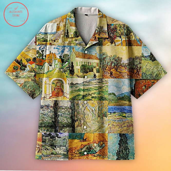 Van Gogh’s famous painting Hawaiian shirt