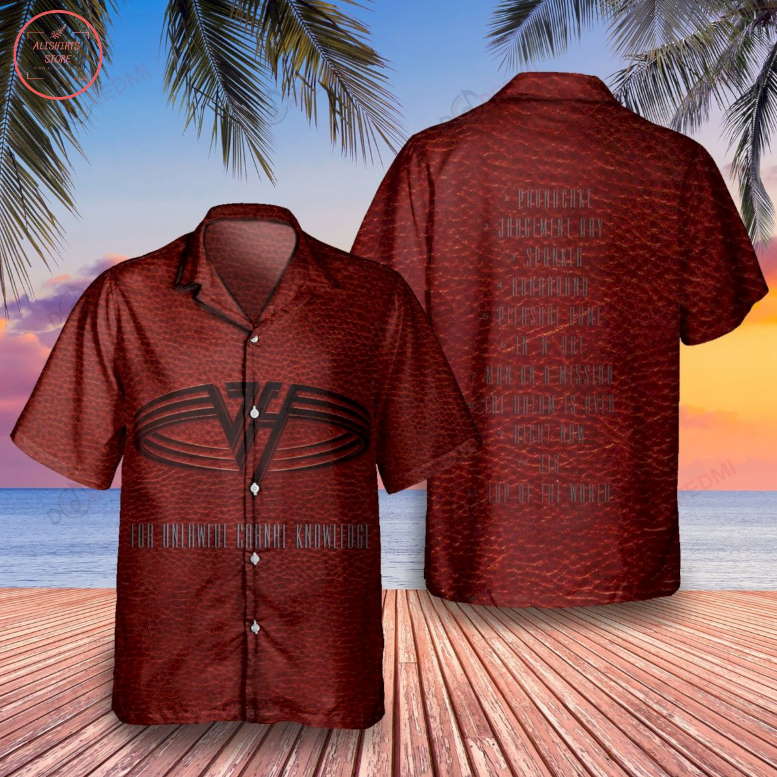 Van Halen Band For Unlawful Carnal Knowledge Hawaiian Shirt