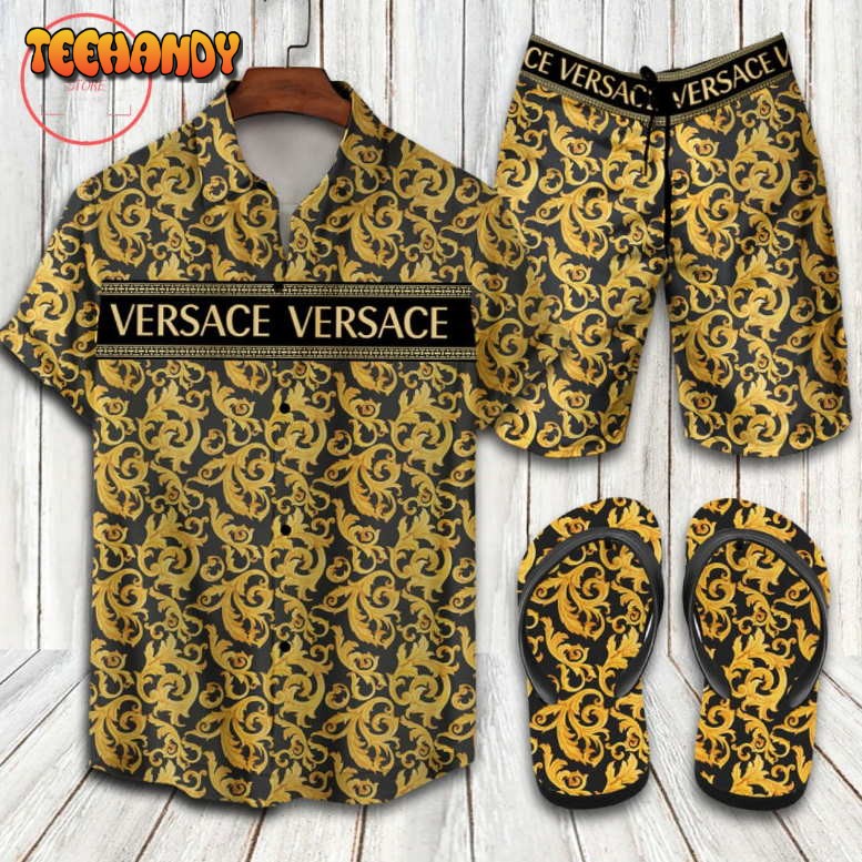 Versace 2022 Hawaii Shirt And Shorts