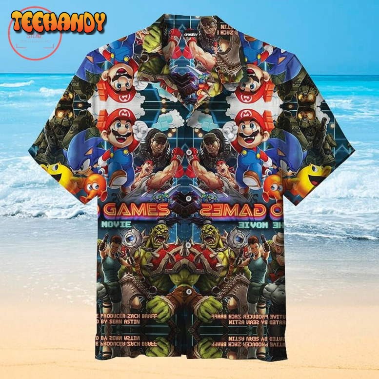 Video Games The Movie Hawaiian Shirt