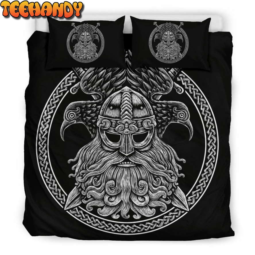 Viking Odin Sword Raven Cool Design Comfortable Bedding Set