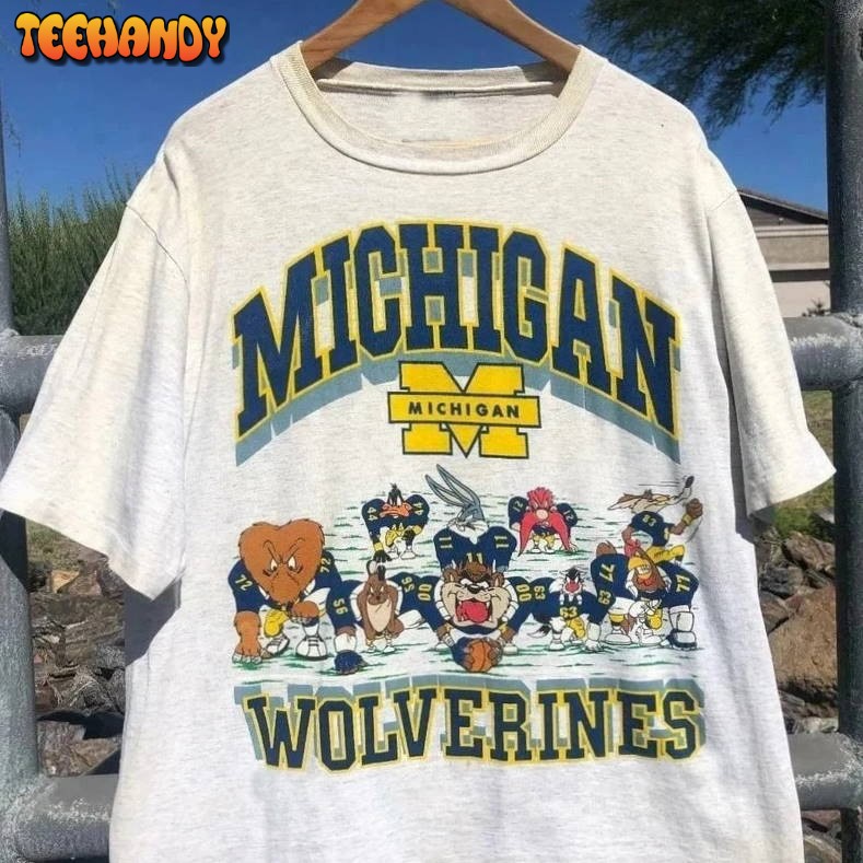 Vintage 90s Michigan Wolverines Shirt