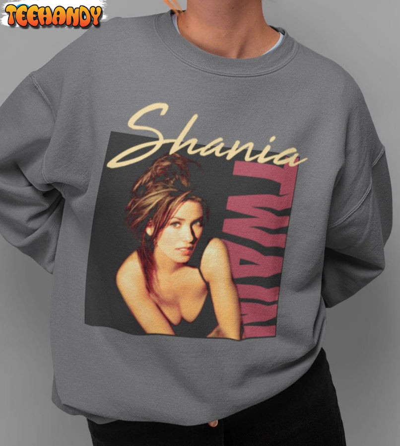 Vintage 90s Shania Twain Shirt, Trending T Shirt, Hoodie