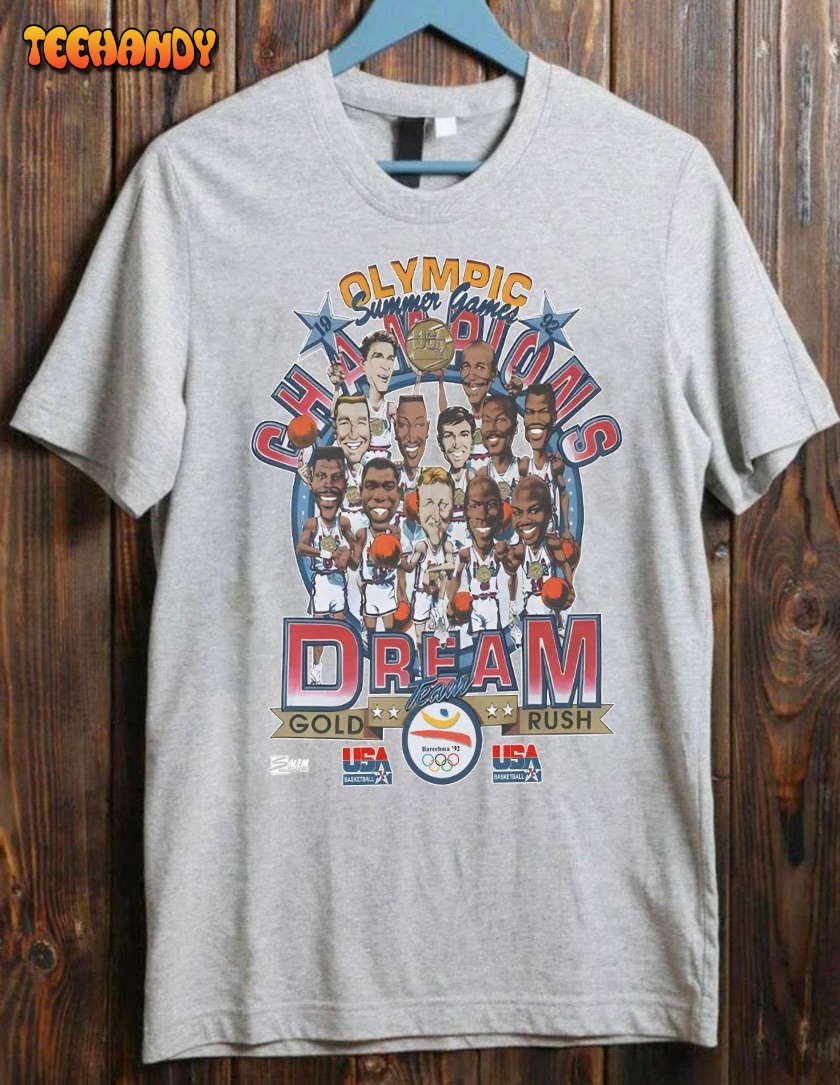 Vintage Dream Team (1992) NBA Unisex Tee Shirt