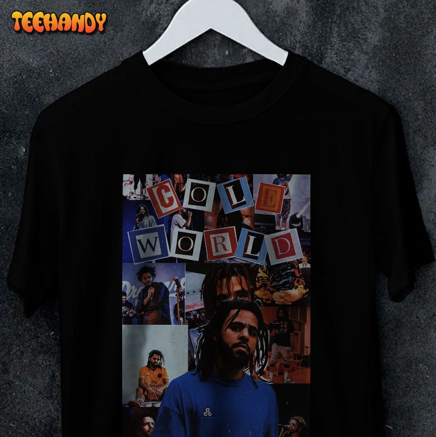 Vintage J Cole Rapper Unisex T-Shirt Sweatshirt Hoodie For Man Woman