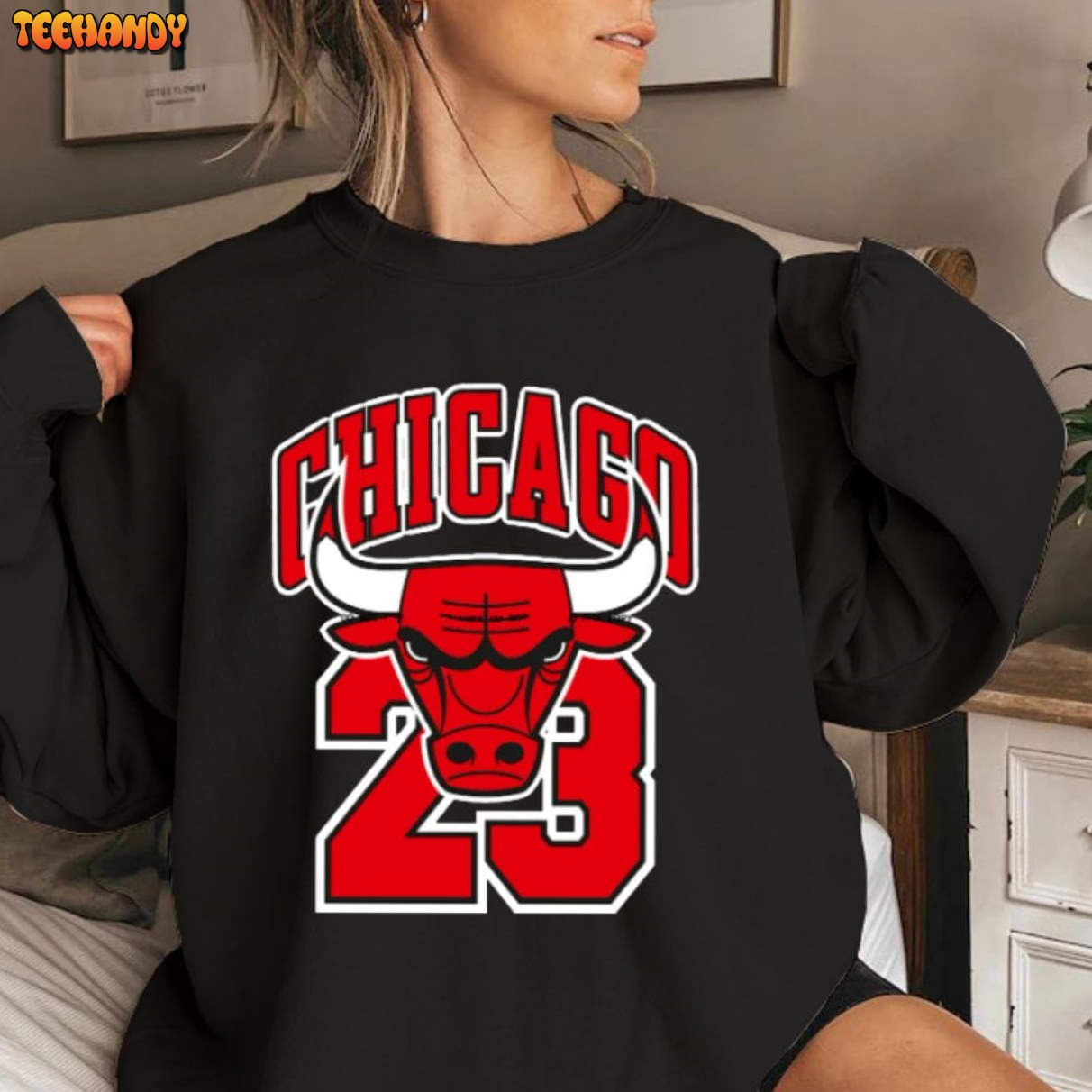 Vintage NBA Chicago Bulls Logo Sweatshirt